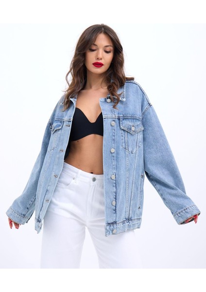 Eyesof 7174 Kot Ceket-Mavi indirimleri