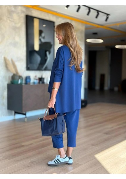 Eyesof Kadın Iki Iplik Viskon Pamuk Kumaş Arma Detaylı Ikili Takım indirimleri