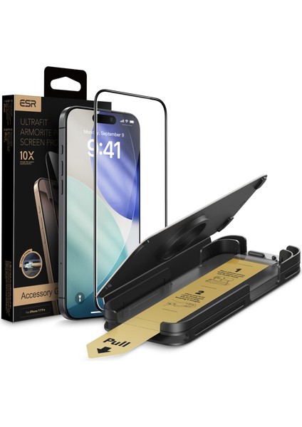 Apple iPhone 17 Pro Max Ultrafit Armorite Pro Cam Ekran Koruyucu