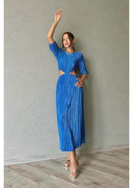 Eyesof Mavi Piliseli Elbise fiyatları