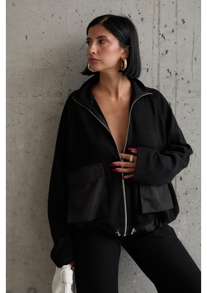 Eyesof Siyah Cepli Triko Ceket ve Pantolon Takım fırsatları