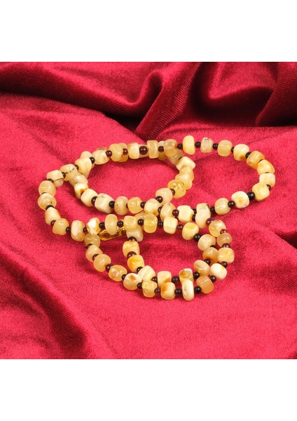 Doğal Damla Kehribar Kolye modelleri