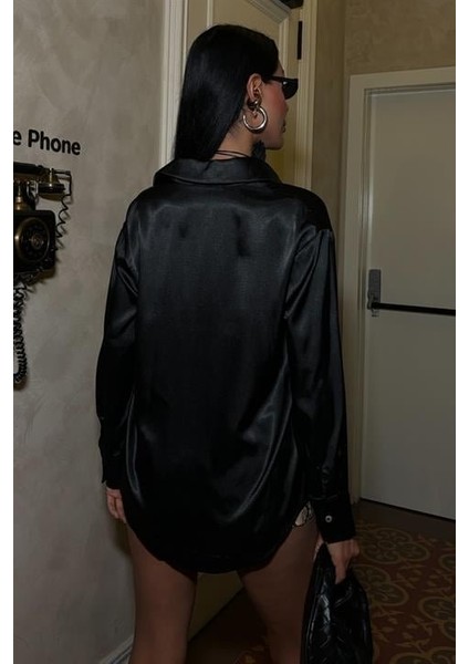 Eyesof Premium Saten Gömlek 3438 fırsatları