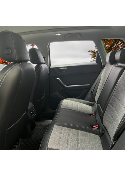 Seat Ateca Araca Özel Oto Koltuk Kılıfı - Keten ve Deri modelleri