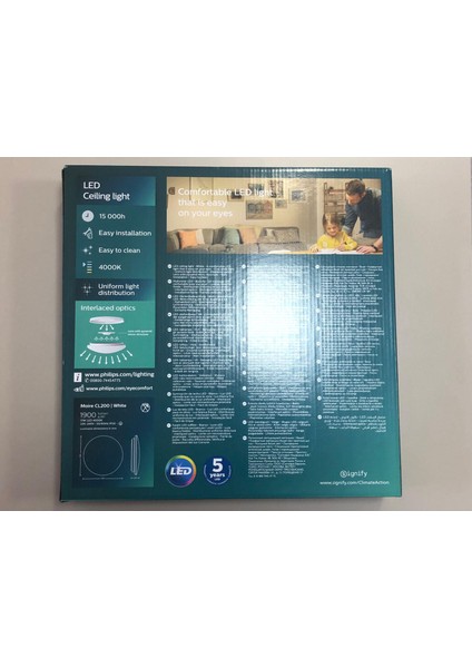 CL200 Entegre LED 17 W 4000 K Gün Işığı Tavan Lambası fırsatları