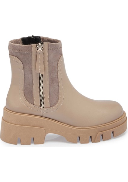 Vizon Deri-Tekstil Kadın Casual Bot - K23K1BT66879-A44