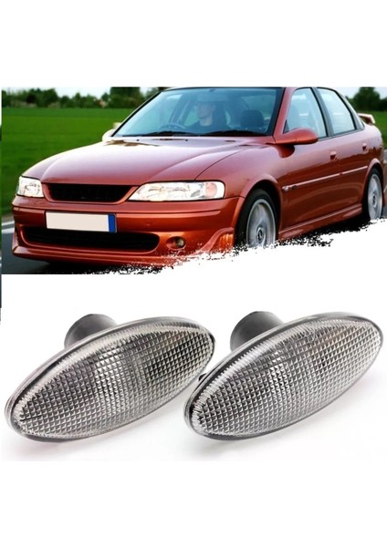 Opel Vectra B Kasa Sağ + Sol Çamurluk Sinyal Lambası 1995--2002 Uyumlu
