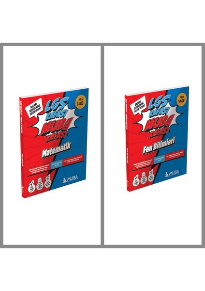 LGS KAFASI - MUBA KAFASI Matematik ve Fen Bilimleri Set Soru B. !