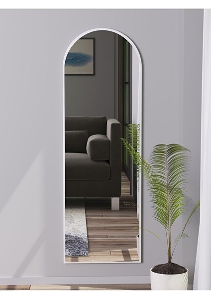 50X150 cm Nice Beyaz Antre Koridor Duvar Salon Banyo Wc Ofis Çocuk Yatak Odası Boy Aynası