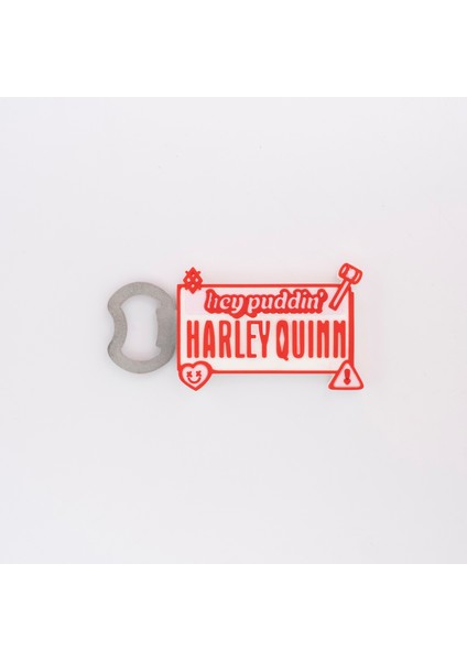 Harley Quinn Collectible Lisanslı Manyetik Şişe Açacağı modelleri