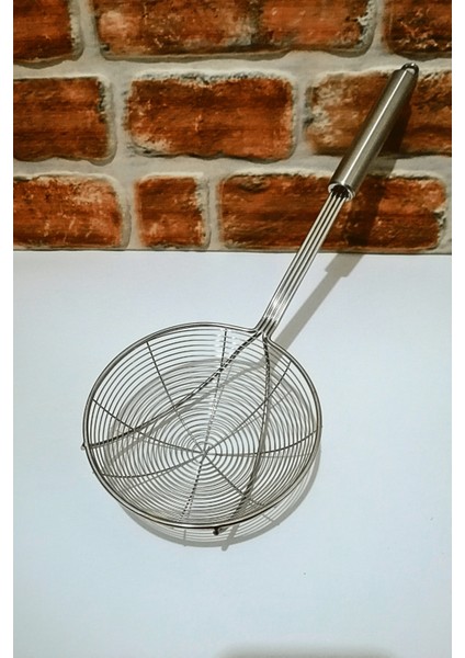 Takviyeli Çelik Tel Kevgir (15,5 Cm)