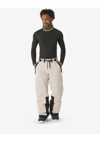 Dreamscape Erkek Kayak/snowboard Pantolonu - Bej - Snb 500 fiyatları