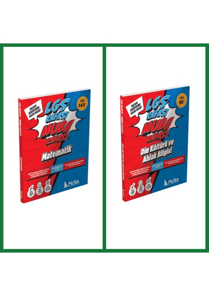 Lgs Kafası - Muba Kafası Matematik ve Din Kültürü Set Soru Bankas