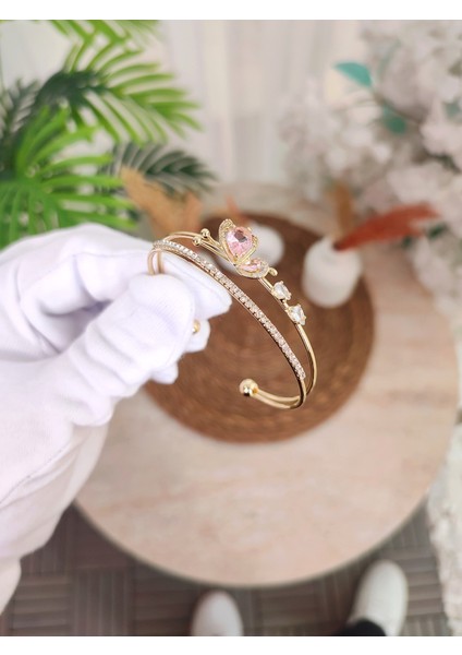 Kadın Zirkon Taşlı Kelebek Kanat Bileklik fiyatları