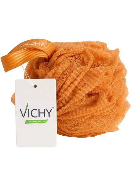 Vıchy Vichy Banyo Lifi Yumuşak Top Lif Naturel Ponpon Banyo Lifi VCH-6581 60 gr fiyatları