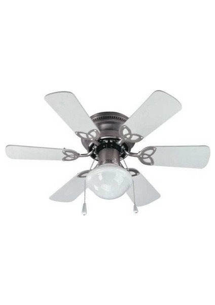 Beyaz Bikel Tavan Vanti 60W – 30"beyaz Nikel Tavan Vantilatör fiyatları