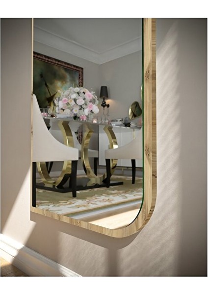 Beyaz Çapraz Oval Dekoratif Boy Aynası 40X120 cm modelleri