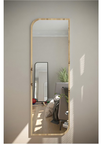 Tarz Design Keçe Gold Dekoratif Boy Aynası 50X150