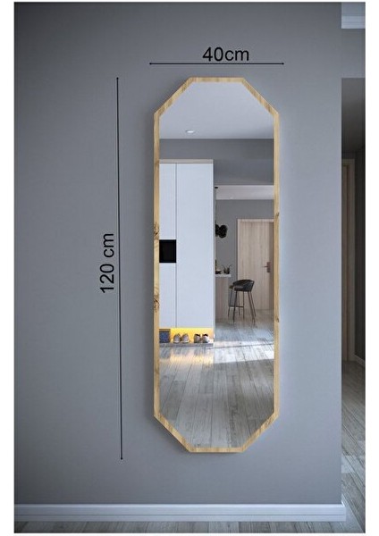 Beyaz 6 Gen Dekoratif Boy Aynası 40X120 cm fırsatları