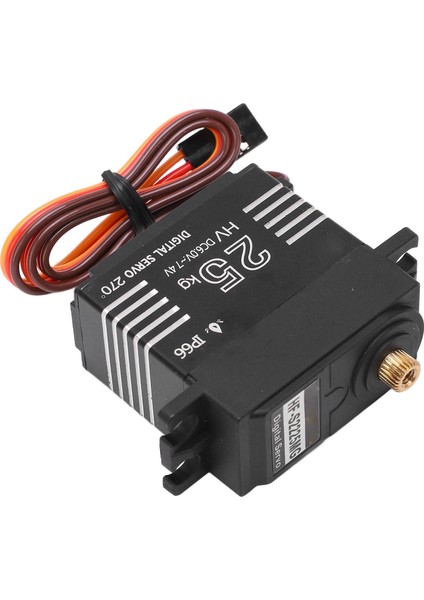 Hobbyfans 25KG Paslanmaz Çelik Dişli Yüksek Tork Servo Su Geçirmez Dijital Servo 1:8 1:10 Rc Araba Tekne Robot (Yurt Dışından) indirimleri