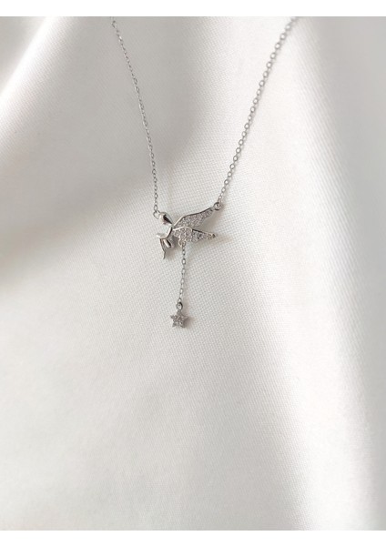 14K Kadın Yıldız Sarkıtlı Perili Vip Kolye fiyatları