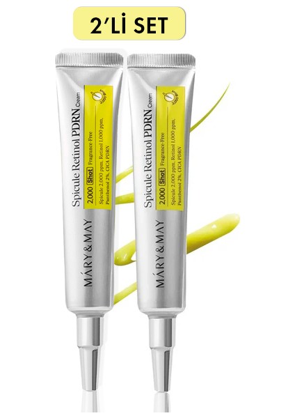 2'li Set Smart Retinol™ Spicule Retinol Pdrn Krem 15GR (%0.1 Retinol, PDRN)