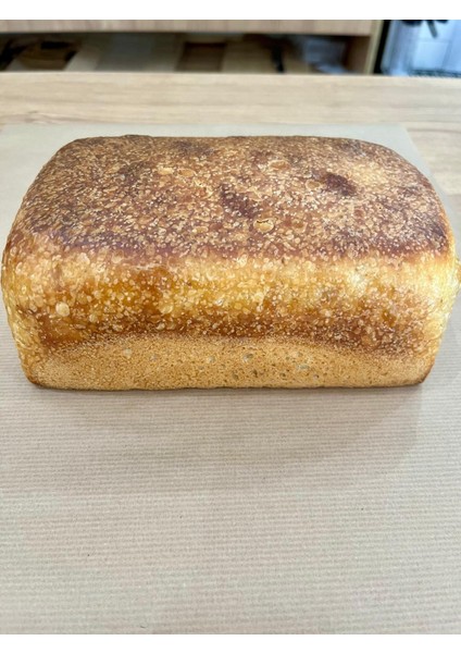 Ekşi Mayalı Sütlü Zeytinyağlı Tost Ekmeği