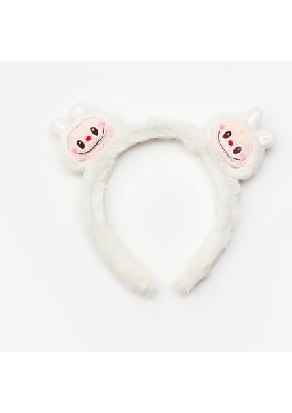 Beyaz Oyuncak Figürlü Kız Çocuk Peluş Taç fiyatları