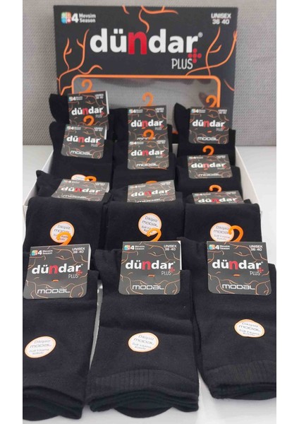 Dündar Plus Modal Dikişsiz Unisex Çorap - 36/40 Numara - 4 Mevsim Kullanım fiyatları