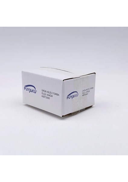 Kilitli Torba 4x4 (Yedek/kına/çerez/saklama Poşeti) 2.000 Adet