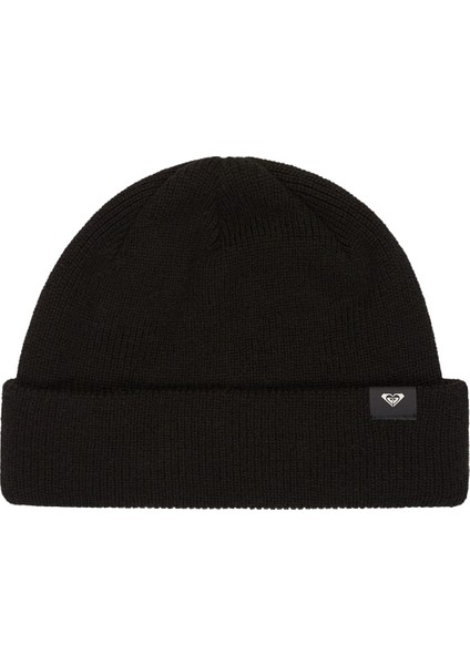 Folker Beanie Kadın Siyah Bere