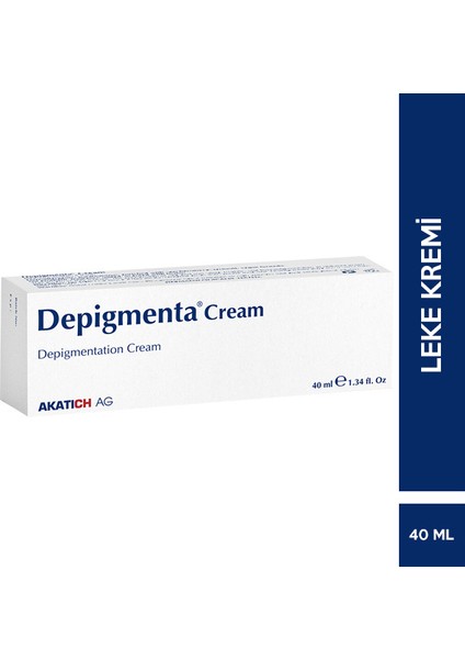 Depigmenta Leke Karşıtı Yüz Kremi 40 ml – Cilt Tonunu Eşitleyen ve Aydınlatan Formül