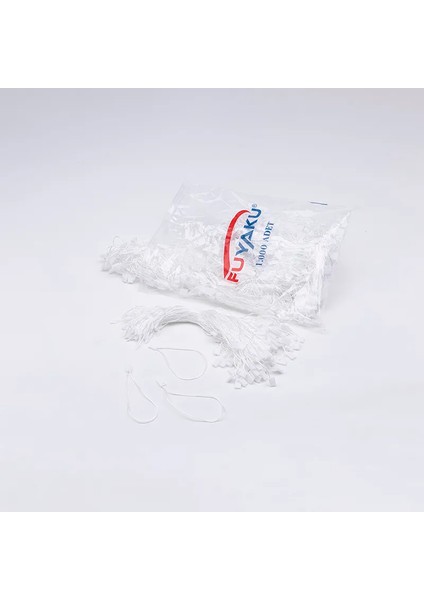 Kilitli Ip Klips Beyaz 18 cm (1.000 Adet)