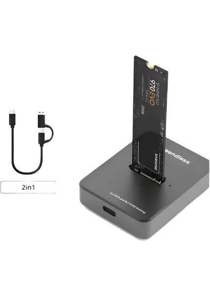 M2 Sata ve M2 Nvme Docking