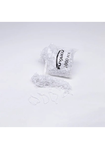 Kilitli Ip Klips Pamuk Beyaz 17 cm (1.000 Adet)