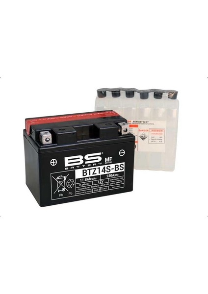 BTZ14S- 2000-2004 Honda Vt 750 Dc Black Widow Uyumlu Akü Sulu Akü fiyatları