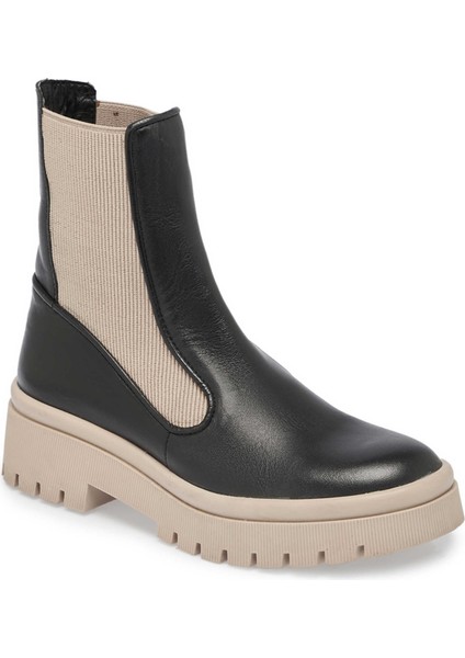 Siyah Hakiki Deri Kadın Casual Bot - K23K1BT66942-A55