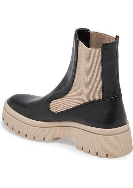 Siyah Hakiki Deri Kadın Casual Bot - K23K1BT66942-A55