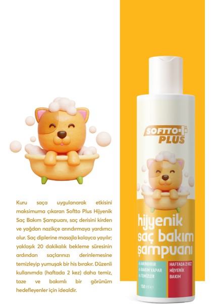 Hijyenik Saç Bakım Şampuanı 150 ml modelleri