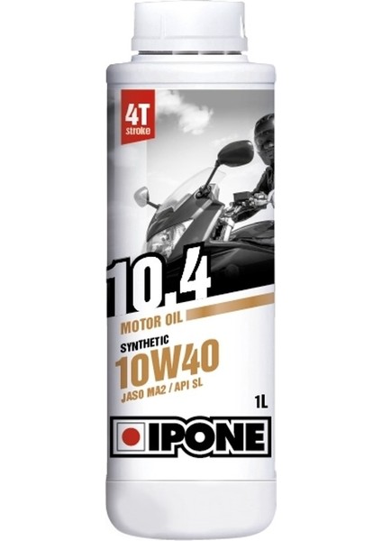 10.4 Sentetik 10W40 Motor Yağı 1 Lt