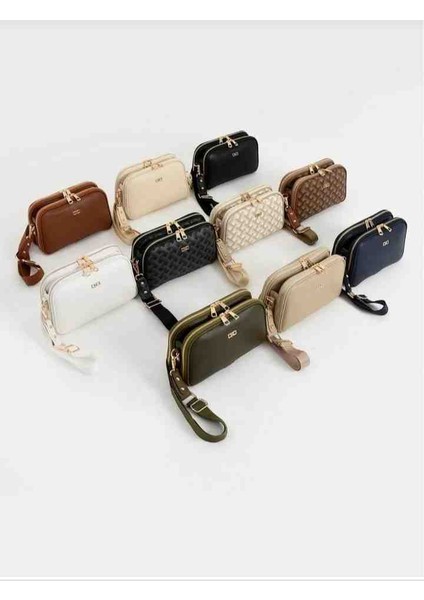 Eflanmoda Lnr Polo 5 Bölmeli Ayarlanabilir Çapraz Askılı Kadın Omuz Çantası modelleri