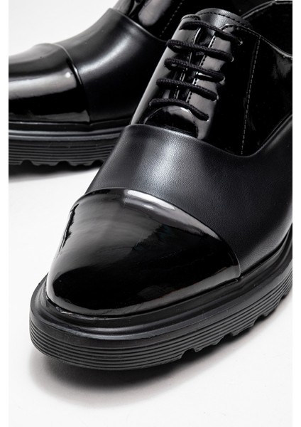 Erkek Klasik Kalın Tabanlı Ayakkabı modelleri