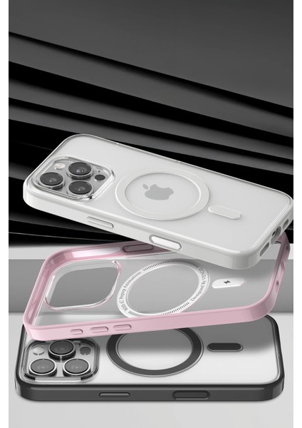 Msa-Shop Venco Apple Iphone 16 Pro Max Joly Magsafe Kapak - Siyah modelleri