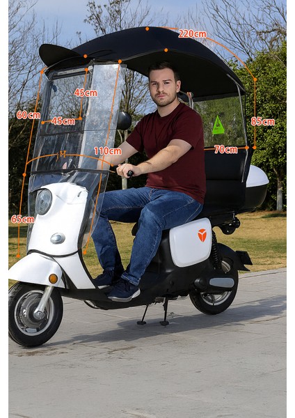 Motorsiklet Tentesi Siyah