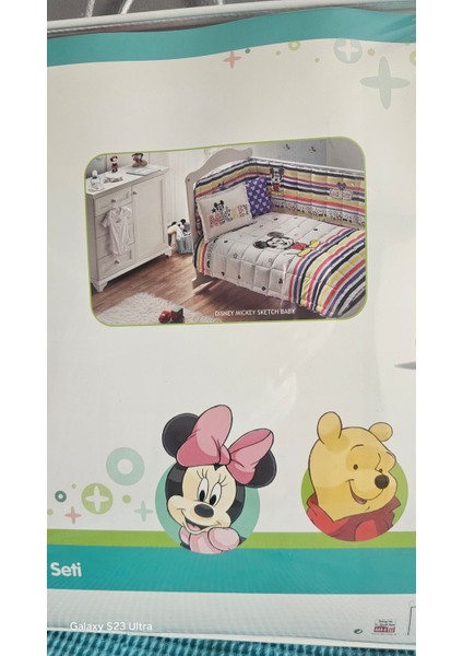 Disney Mickey Skecth Baby Tek Kişilik Ranforce Uyku Seti fiyatları
