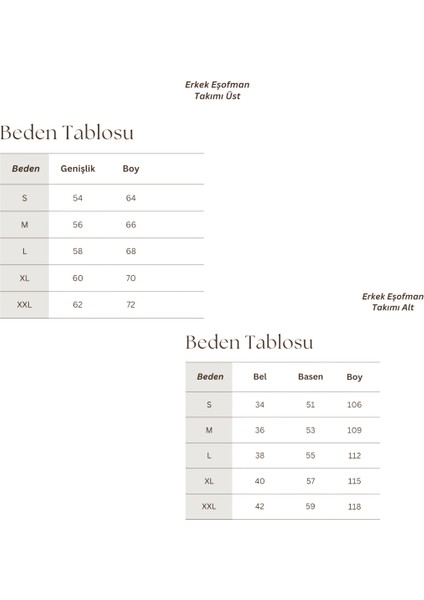 Pamuklu Eşofman Takımı Erkek fırsatları