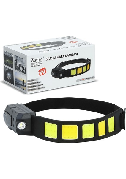 Sensörlü Cob Xpg LED Kafa Lambası WT-066 - Lisinya modelleri