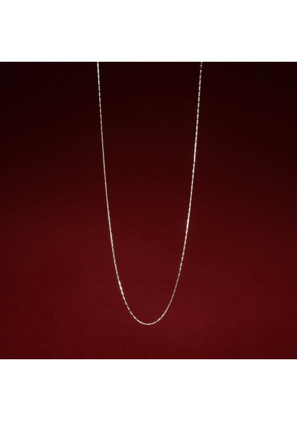 40 Mikron Figaro Gümüş Zincir fiyatları