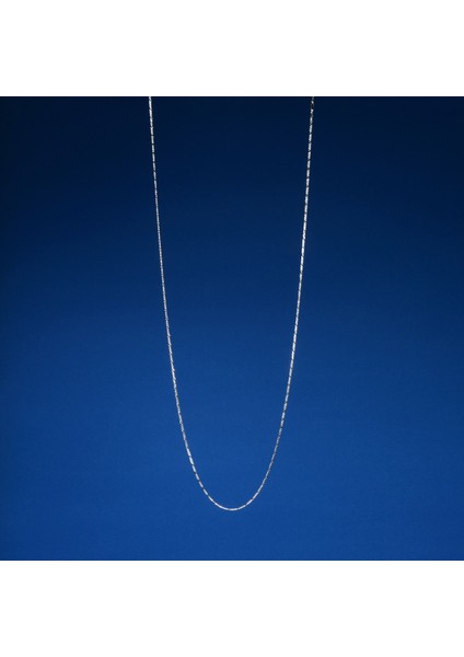 40 Mikron Figaro Gümüş Zincir modelleri