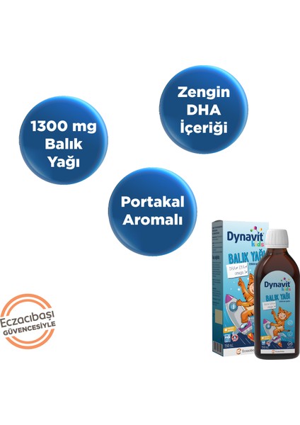Kids Balık Yağı 150 ml fiyatları